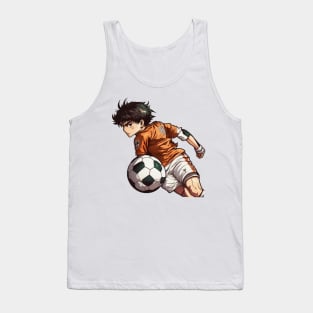Anime Soccer Player Tank Top